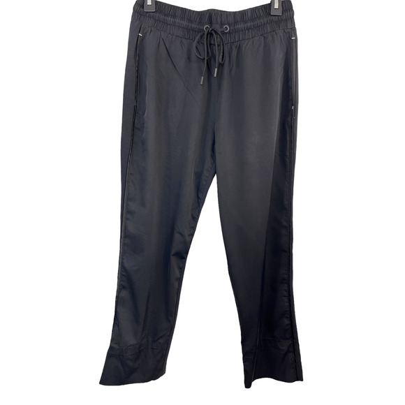 Athleta Derek Lam 10C Black Track Joggers Size Small - Picture 1 of 8